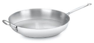 Cuisinart 722 36H Chef's Classic Stainless 14 Inch Open Skillet with Helper Handle Kitchen & Dining