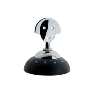 Alessi Anna Time Kitchen Timer by Alessando Mendini AAM09 Color Black