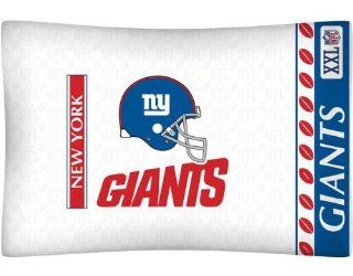 New York Giants NY Standard Pillowcase Bedding  Sports Fan Pillowcases  Sports & Outdoors