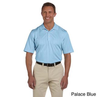Ashworth Ashworth Mens Performance Texture Polo Shirt Blue Size XXL