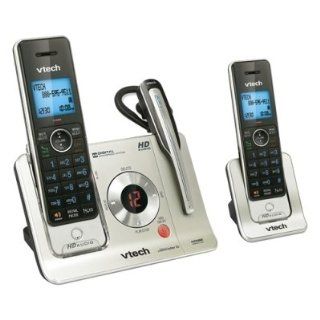2GB0339   Vtech LS6475 3 Cordless Phone with Answering Machine 2 Handsets