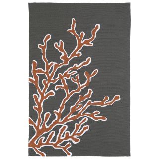 Handmade Luau Brown Coral Indoor/ Outdoor Rug (3 X 5)