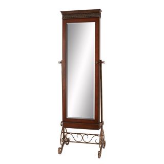 Antique Brown Traditional Floor length Standing Mirror
