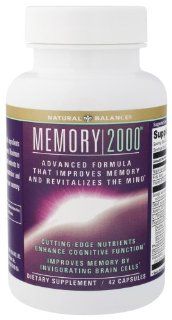 Natural Balance   Memory 2000, 30 tablets Health & Personal Care