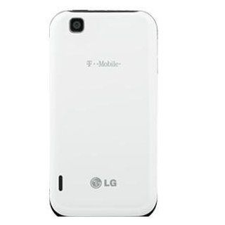 New TMobile LG Mytouch T 4G E739 White Door Back Cover Battery Door OEM Original E 739 My Touch Cell Phones & Accessories