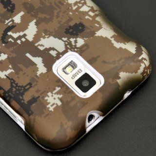 Samsung Galaxy S2 Skyrocket i727 AT&T Rubberized Coating Premium Snap on Protector Faceplate Hard Case Digital Camouflage Desert + TransmobileUSA Screen Film Protector Cell Phones & Accessories