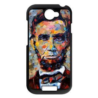 abraham lincoln Hard Plastic Back Cover Case for HTC ONE S **ATTENTION HTC ONE S** Cell Phones & Accessories