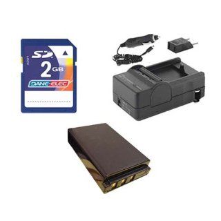 Kodak Z730 Digital Camera Accessory Kit includes SDKLIC5001 Battery, KSD2GB Memory Card, SDM 160 Charger  Camera And Camcorder Battery Chargers  Camera & Photo