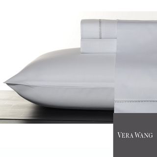 Vera Wang Blanket Stitch Cotton Sheet Set