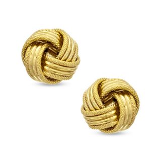Large Love Knot Stud Earrings in 14K Gold   Zales