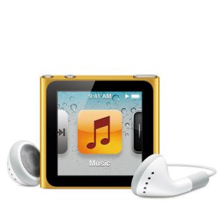 Apple iPod Nano 8GB   Orange 6th Generation      Electronics