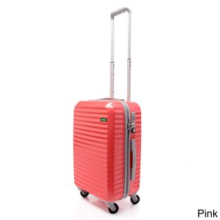 Lojel Groove Zipper 22 inch Hardside Carry On Spinner Upright Suitcase