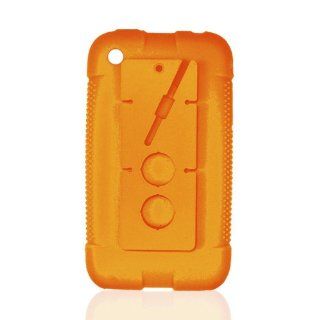 CellAllure iPhone Silicone Protector   Orange Cell Phones & Accessories
