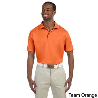 Harriton Mens Polytech Sport Polo Orange Size XXL