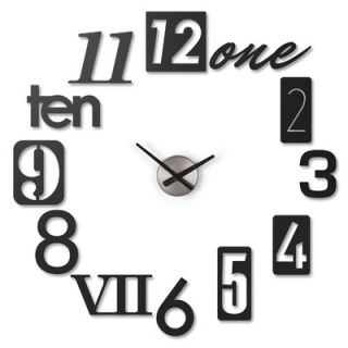 Umbra Numbra Wall Clock 118430 040