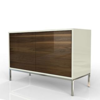 Industrya Circa 2 Storage Credenza C2.DD Finish White / Walnut