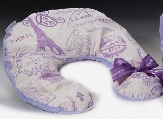 Sonoma Lavender French Stamp Neck Pillow Hot Cold Relaxation  