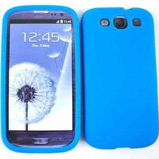 For Samsung Galaxy S Iii I747 Blue Soft Rubberized Skin Accessories Cell Phones & Accessories