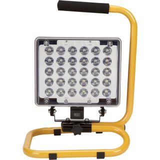 Klutch 30 LED Worklight — 200 Lumen, Rechargeable Li-Ion Battery, Model# 002E030B  Free Standing Work Lights