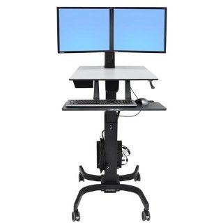Ergotron WorkFit C Dual Sit Stand Workstation (24 214 085) Computers & Accessories