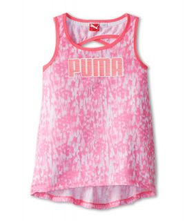 Puma Kids PUMA Tie Dye Tank Top Girls Sleeveless (Pink)