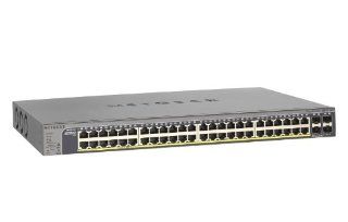 NETGEAR ProSAFE 48 Port Gigabit Smart Switch with PoE and 4 SFP Ports (GS752TP 100NAS) Computers & Accessories
