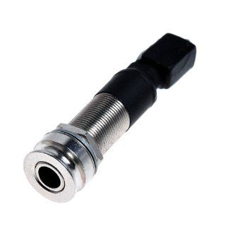 Silver Passive Piezo Output End Pin Jack 2.5mm Pickup Under Saddle Transducer Musical Instruments