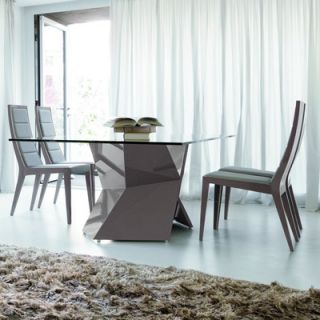 Rossetto USA Sapphire Dining Table R3482020000 Finish Grey