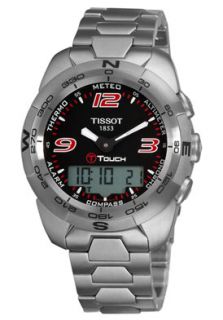 Tissot T0134201105700  Watches,Mens T Touch Expert Black Dial Multi Function, Casual Tissot Quartz Watches