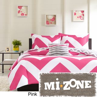 Jla Home Mizone Virgo 4 piece Comforter Set Pink Size Full  Queen