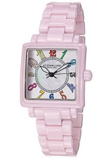 Stuhrling Original 149L4.12OOA4  Watches,Womens Lumina Pink Dial Pink Ceramic, Casual Stuhrling Original Quartz Watches