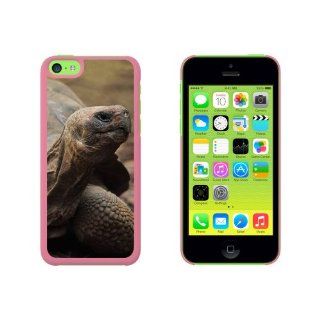 Tortoise   Turtle Snap On Hard Protective Case for Apple iPhone 5C   Pink Cell Phones & Accessories