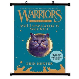 Warriors Yellowfang's Secret (Erin Hunter) Fabric Wall Scroll Poster (16" x 24") Inches   Prints