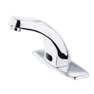 Fontana Automatic Hands Free Modern Contemporary Design Sensor Faucet, Chrome   Touchless Bathroom Sink Faucets  