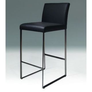 Mobital Tate Bar Stool with Cusion DBS TATE  CA117 Seat Color Black