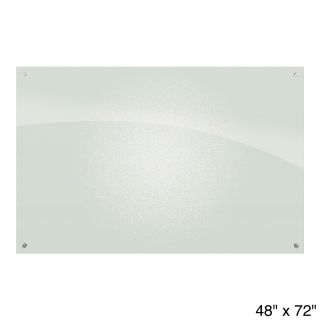 Enlighten Frosted Pearl Glass Dry Erase Marker Board