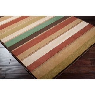Meticulously Woven Pamela Transitional Striped Indoor/ Outdoor Area Rug (5 X 76)