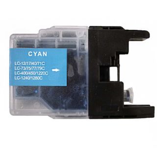 Compatible Brother Lc75 Cyan Ink Cartridge