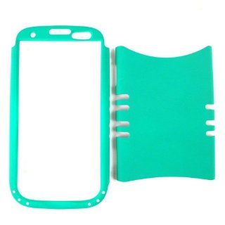 Cell Armor I747 RSNAP A008 EMR Rocker Series Snap On Case for Samsung Galaxy S3   Retail Packaging   Leather Finish Emerald Green Cell Phones & Accessories