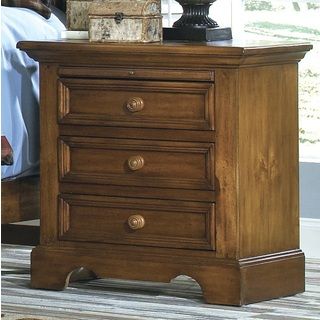 Rockford International Rustic Escape 3 drawer Nightstand Brown Size 3 drawer