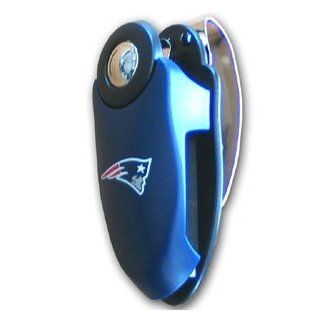 New England Patriots 3 in 1 Visor Clip   NFL Football Fan Shop Sports Team Merchandise Sports & Outdoors