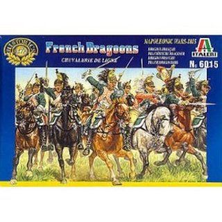 French Dragoons Figures 1/72 Italeri Toys & Games