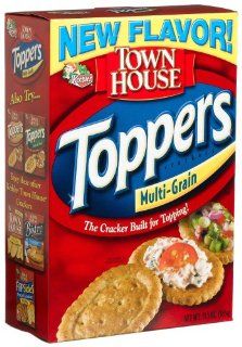 Town House Toppers Multigrain, 13.5 Ounce Boxes (Pack of 6)  Townhouse Multigrain Toppers  Grocery & Gourmet Food
