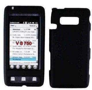 LG Fathom VS750 Phone Case Accessory Charming Black Hard Snap On Cover with Free Gift Aplus Pouch Cell Phones & Accessories