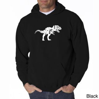 Los Angeles Pop Art Mens Tyrannosaurus Rex Text Sweatshirt