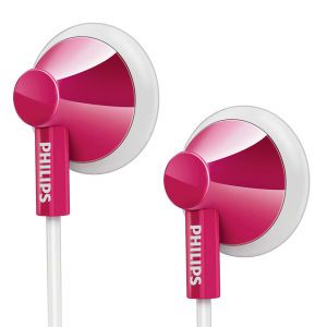 Philips SHE2100PK/28 Earphones   Pink      Electronics