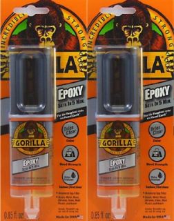 Gorilla Glue Gorilla Epoxy .85 Ounces 2 Pack Metal Filled Epoxies