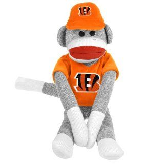 BSS   Cincinnati Bengals NFL Plush Uniform Sock Monkey 