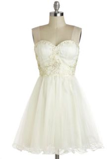Marshmallow Whirl Dress  Mod Retro Vintage Dresses