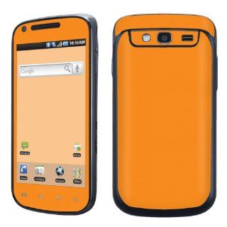 Samsung Galaxy S Blaze 4G SGH T769 Vinyl Decal Protection Skin Hot Orange Cell Phones & Accessories